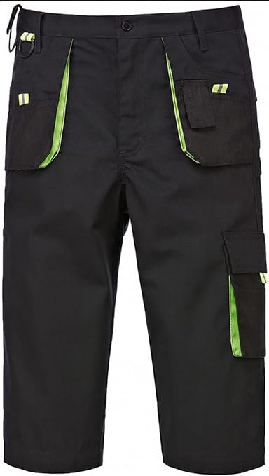 Triuso Power Kinder Arbeitshose Piratenhose 3/4 Hose kurze Hose