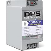 American DPS Digital Phase Converter 5HP, Single to 3 Phase, 15A 200-240V | For 3HP(2.2kW) 9A Motor, Input/Output 200-240V, UL-Listed, 1 DPS per 1 Motor Only, Easy Set Up, Digital Phase Shifter