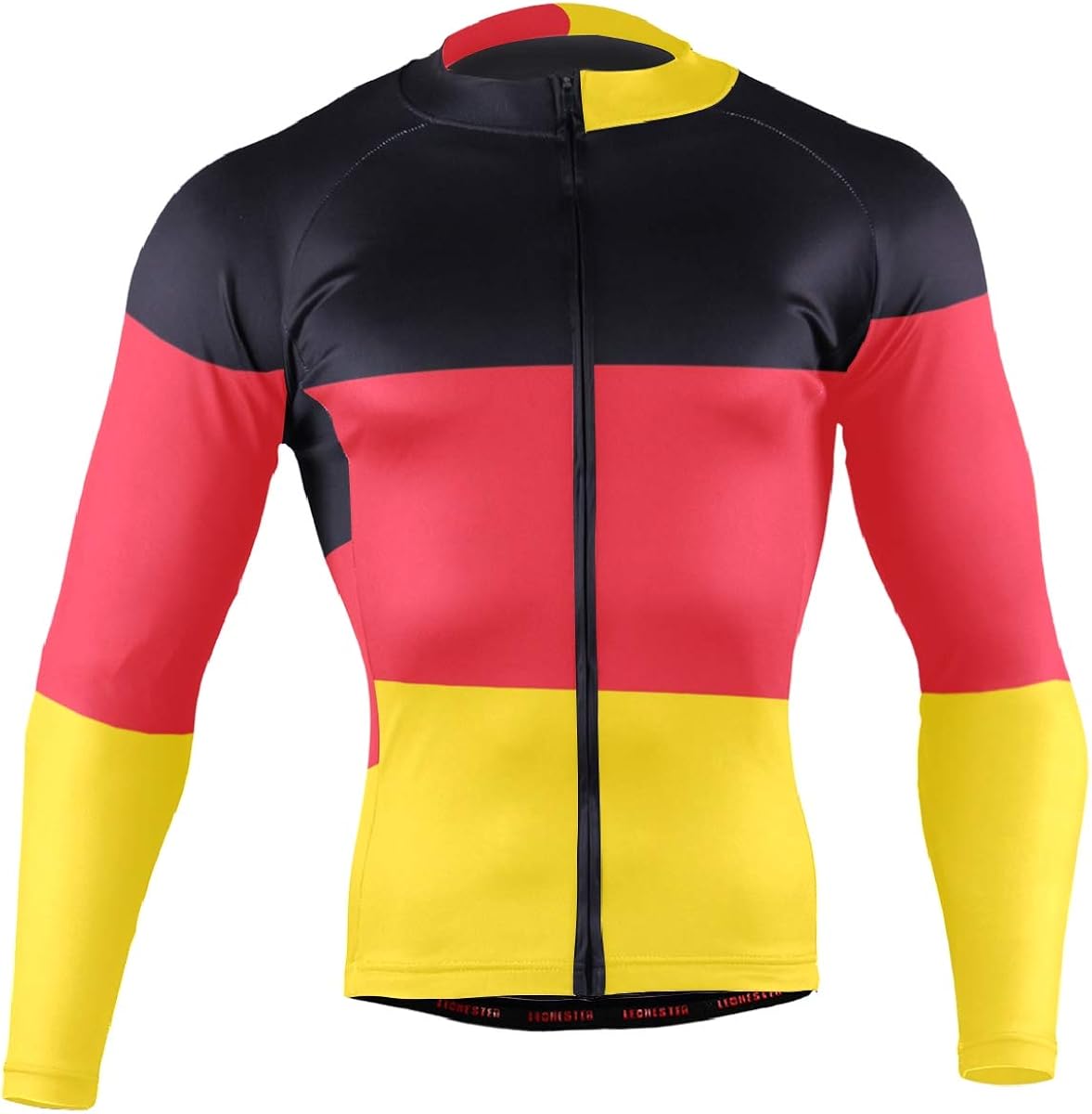 Germany Flag Men's Cycling Jersey Long Sleeve Bike Jacket