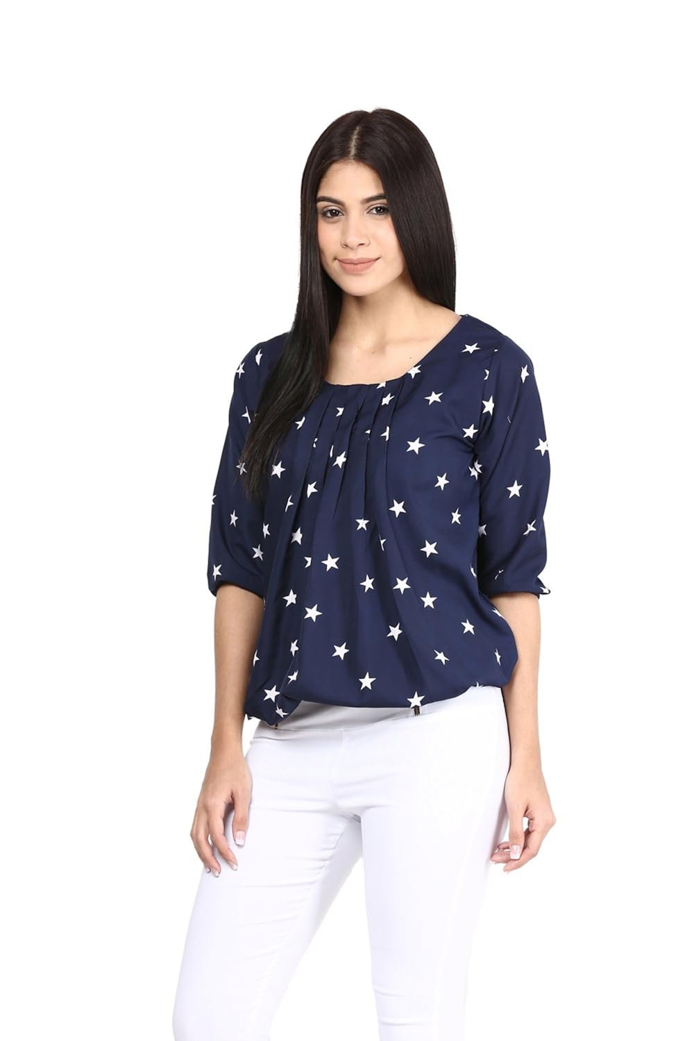 mayra women's crepe top