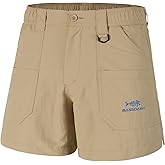 BASSDASH Youth 5" Fishing Shorts UPF 50+ Water Resistant Quick Dry Boys Girls Hiking Cargo Shorts with Pockets FP03Y