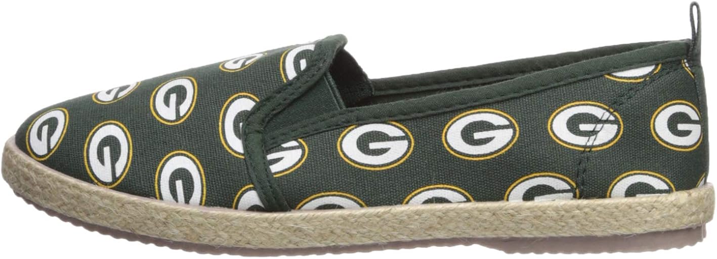 FOCO NFL Womens Espadrille Canvas Shoe - Womens : Clothing