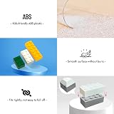 HIUME Building Bricks 1200 Pieces Compatible with Construction Blocks 12 Colors view 4