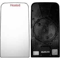 thumbnail image 2 of QSC Wide Angle Small Lower Convex Door Mirror For Freightliner Cascadia 2008-2016 | Chrome Finish 2 of 6