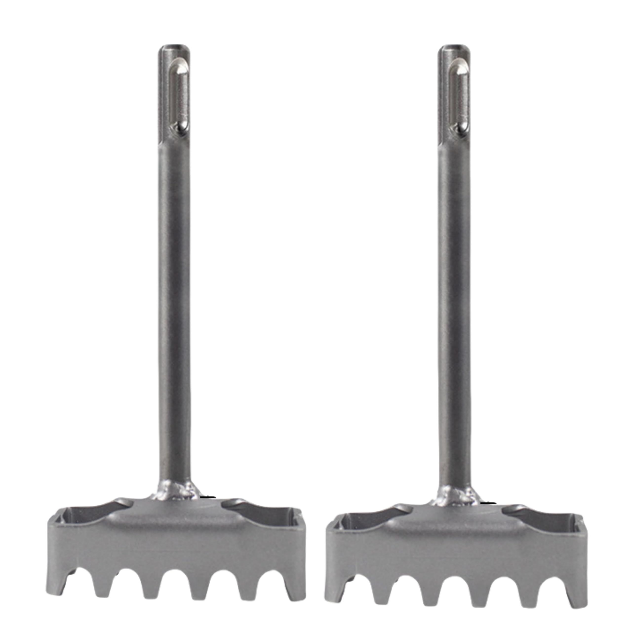 Photo 1 of 2-Piece Creative Square Hole Cutter for Electrical Box. Concrete High-Strength SDS Plus Square Hole Punch Suitable for 86-Type Junction Boxes Hole Bit Applicable to Brick, Concrete, Cement and Stone.