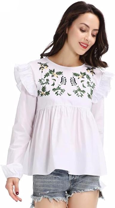 amazon ladies white tops