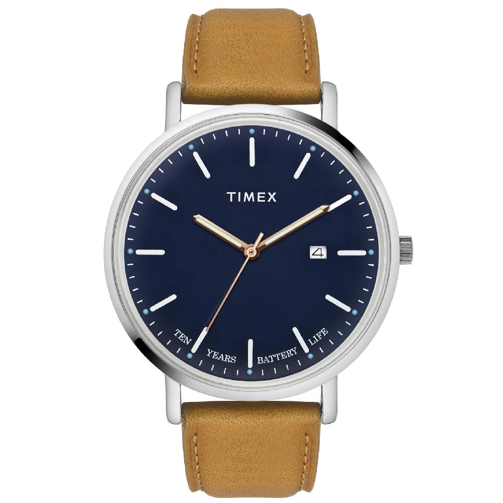 Buy Timex Long LastTen Year Battery Life Analog Blue Dial Men's Watch