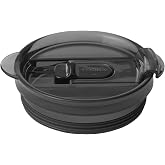 REDUCE Hot1 Coffee Mug Replacement Lid - Fits 14-24oz Mugs &amp; Tumblers | Flo-Motion steam-release vent, compatible with 14, 16, 18, 20 and 24 oz insulated mugs, ideal for on-the-go drinking
