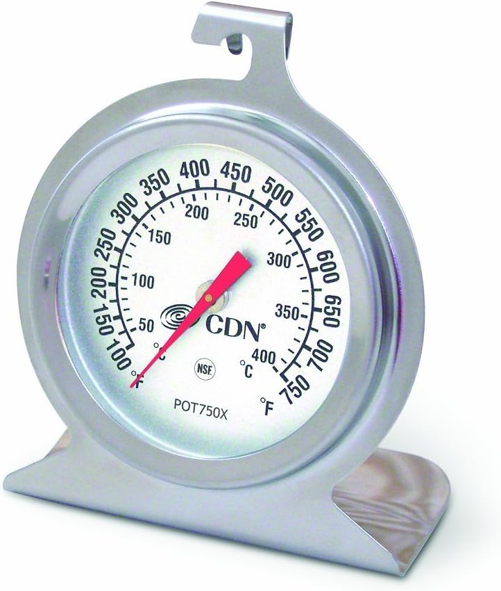 CDN POT750X High Heat Oven Thermometer (Pack of 2)