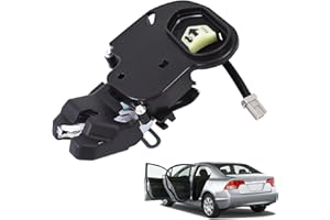 Trunk Latch Manual Lid Lock Tailgate Lock Latch Replacement for Civic 4 Door LX Trunk Latch Manual Lock 2006-2011 74851-SNA-A