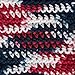 Lily Sugar 'N Cream The Original Ombre Yarn, 2oz, Gauge 4 Medium, 100% Cotton, Red White Blue - Machine Wash & Dry