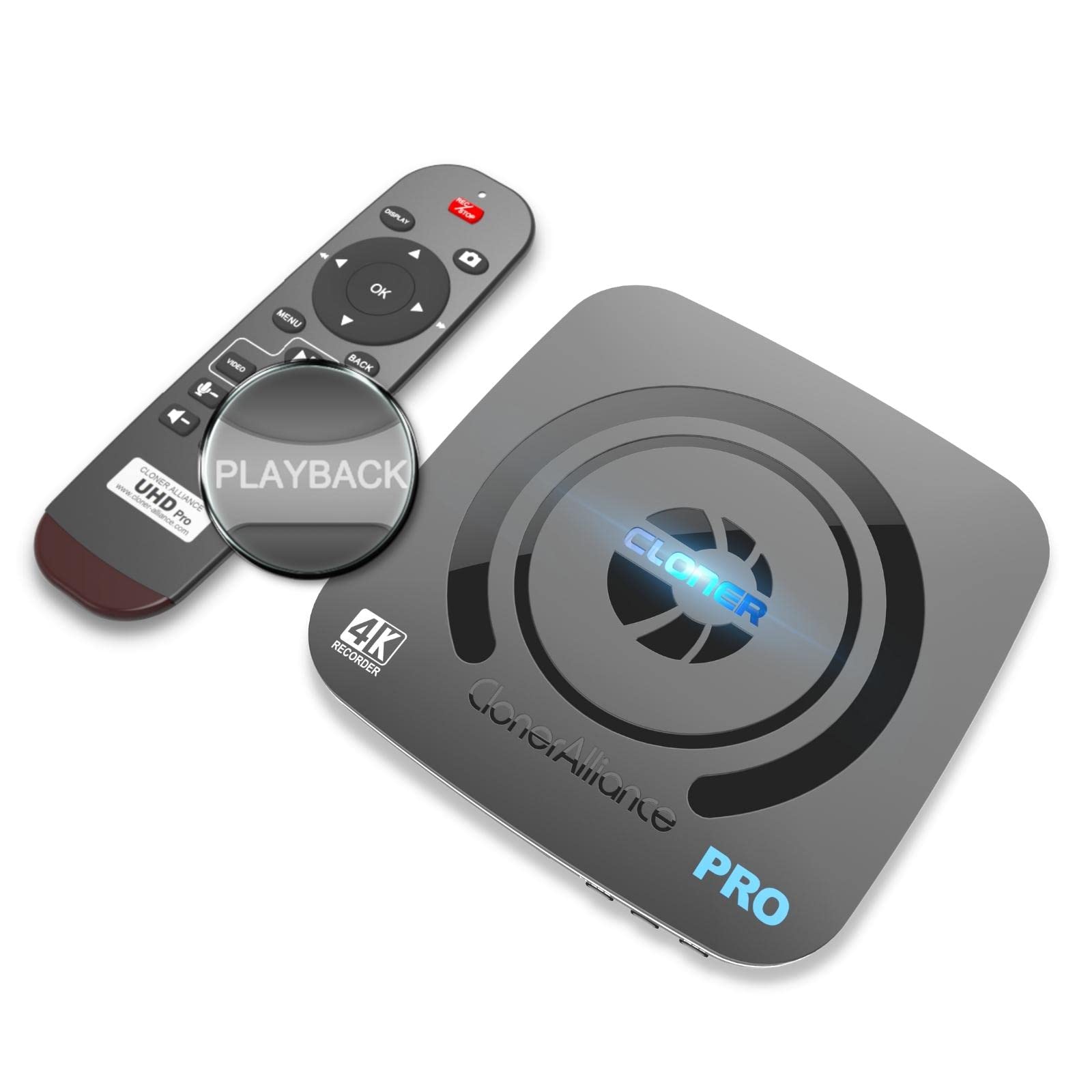 Photo 1 of ClonerAlliance UHD Pro, 4K Video Recorder, HDMI Capture DVR with H.265/H.264 Codec, Cinematic 4K@24fps Recording(Up to 4K@30fps), No PC Required.