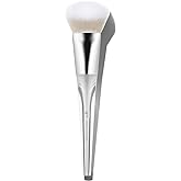 e.l.f. Precision Airbrush Blender, Angled Makeup Brush For Applying Liquids, Creams Or Powders, Creates Sheer Or Full Coverage, Vegan & Cruelty-Free