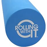 Rolling With It High Density Foam Roller for Physical Therapy | High-density EVA foam, Firm core with smooth surface, Keeps its shape, For back, legs &amp; IT band, Deep tissue muscle recovery
