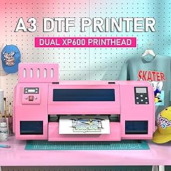 DTF Printer A3 Dual XP600 13" Transfer Printing