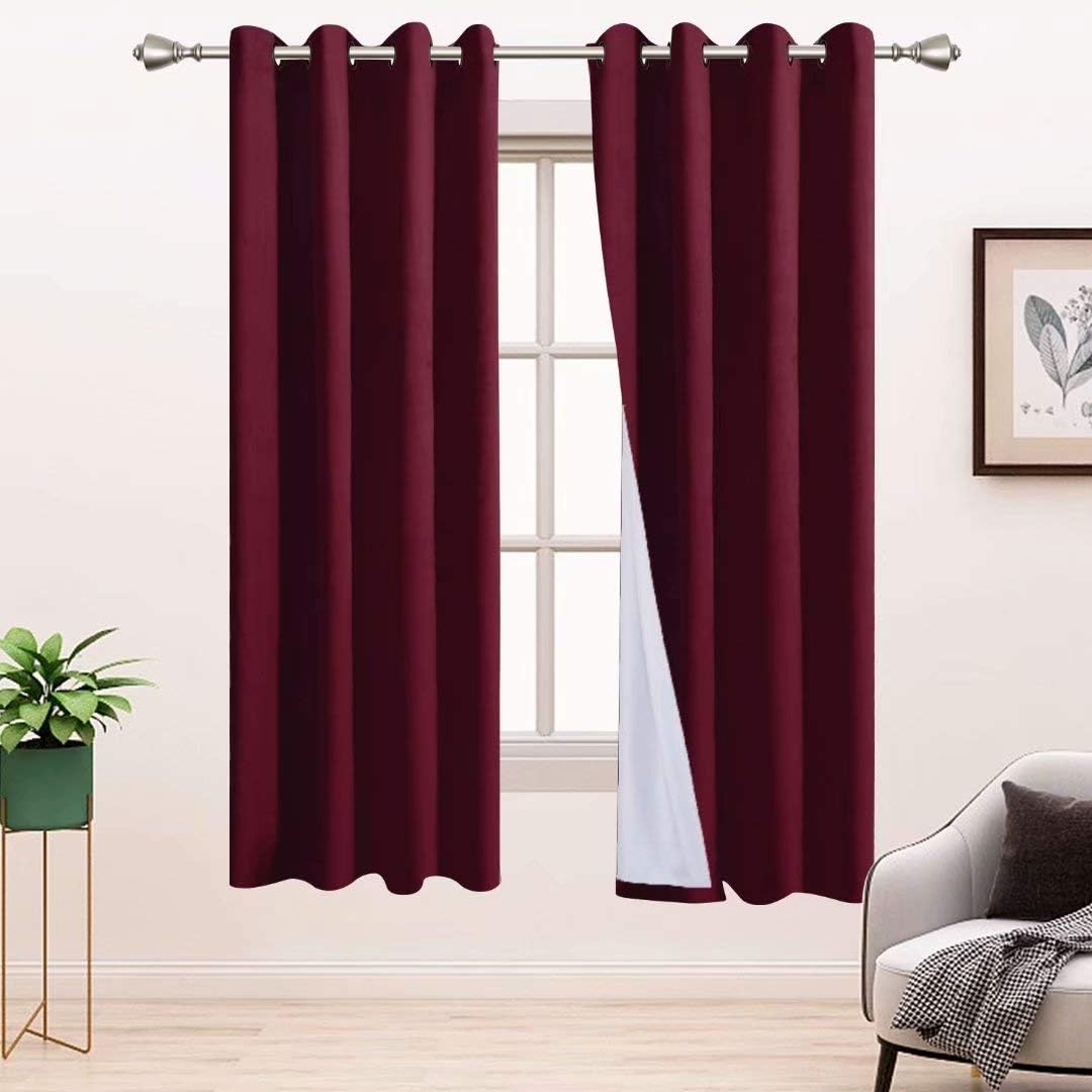 Amazon.com: BONZER 100% Blackout Curtains for Bedroom - Premium Thick