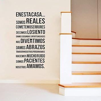 Cotizacion De Envio Gratis En Espanol En Esta Casa Vinilo Arte