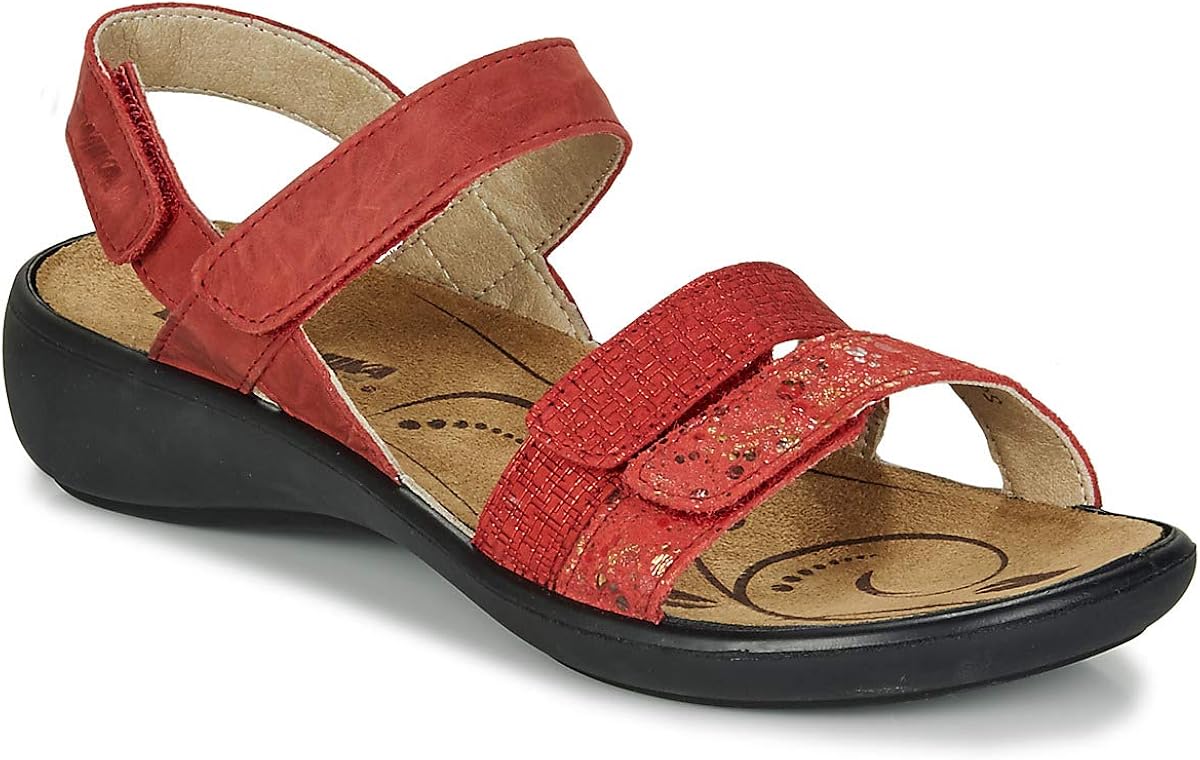 Romika 103 Sandals Women Red Sandals Amazon.co.uk Shoes & Bags