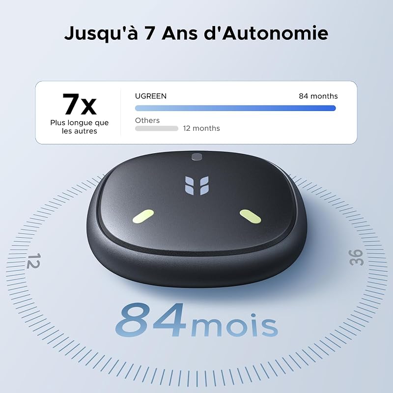 FineTrack Mini DUO 2 avec iOS Find My et Android Find Hub Lot de 4