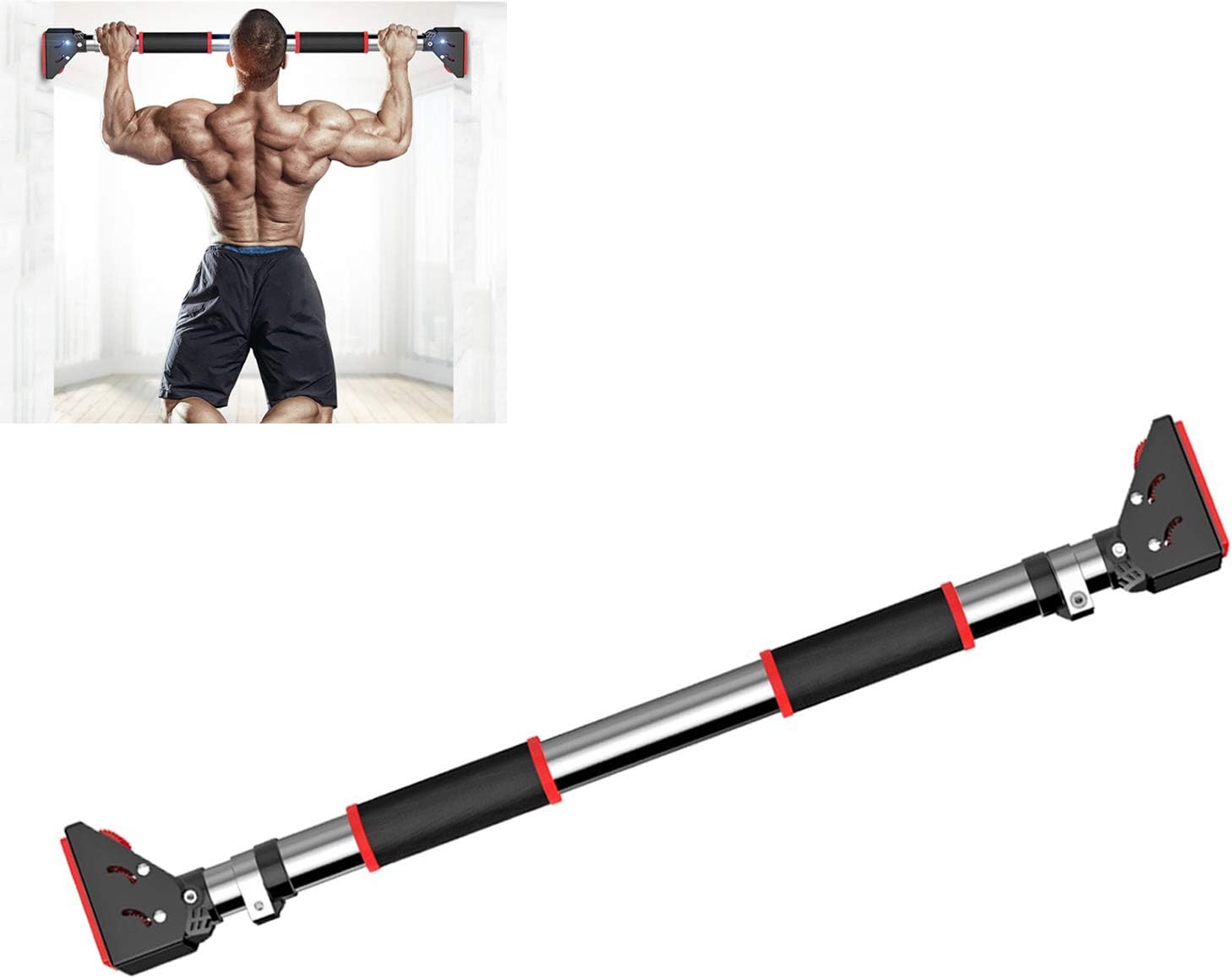 ZJS Pull Up Bar Door Frame, Pull Up bar for Doorway