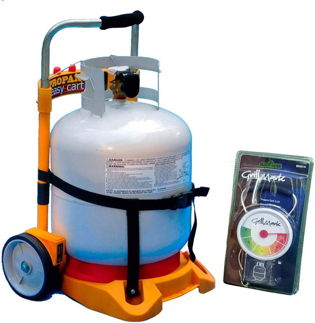 Review Propane Easy Cart Portable LP Tank Carrier Cylinder Dolly for
