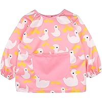 ICovalescent Grembiule Da Pittura Bambini, Grembiulino Impermeabile Maniche Lunghe Con Tasche Per Scuola Pittura Cucina - Giochi E Prodotti Per L'Età Evolutiva - Foto 2
