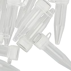 500pcs Microcentrifuge Tube, 1.5ml Polypropylene