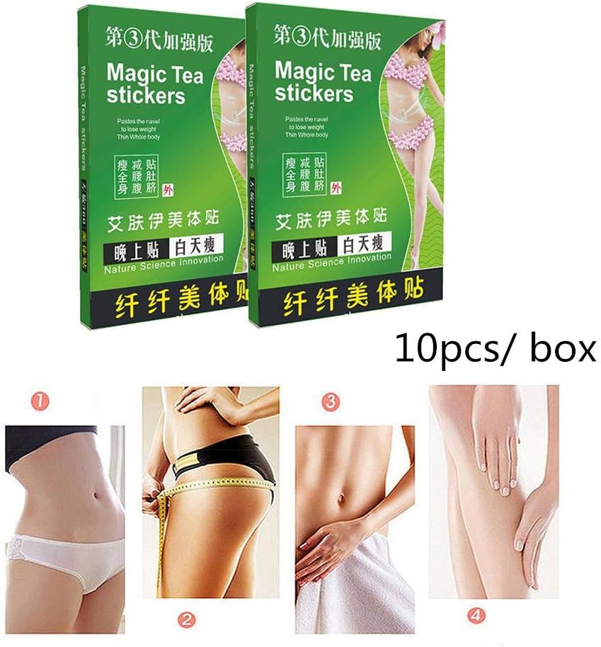 Natural Slim Weight Patch Anti-Obesity Fat Body Slim Navel Fat Burning Stickers Body Beauty