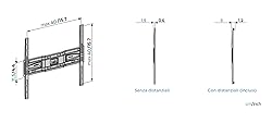 Meliconi SLIMSTYLE Plus 400S - Ultra Slim Fixed