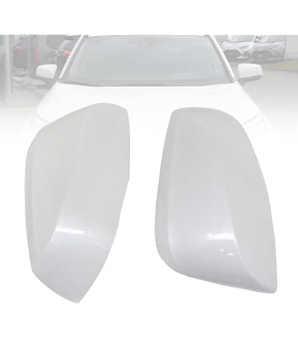 Replacement Mirror Covers For Toyota CHR 2018-2022 - Auto Rearview Mirror Shell Accessories, Left/Right Side (White, Right)