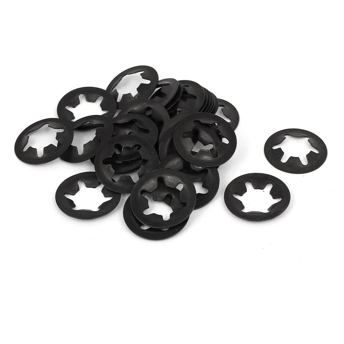 sourcingmap 10mm x 20mm Internal Tooth Quicklock Locking Washers 30PCS