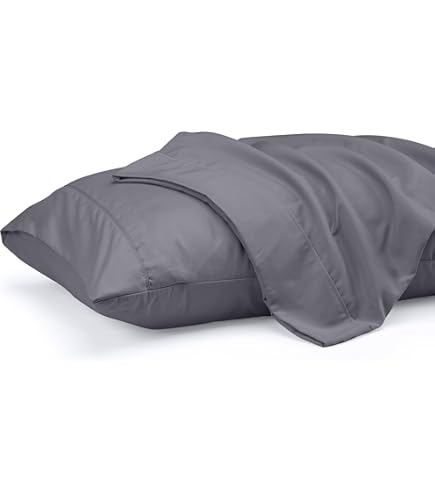 Kit: 1 Cobre-leito King + 2 Porta-travesseiros 150 Fios - Celeste Azul - Dui Design | Vida E Cor