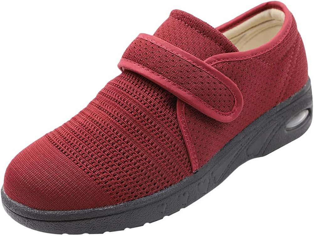 Secret Slippers Women's Air Cushion Breathable Adjustable Walking Shoes Comfy