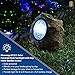 Moonrays 91211 Rock Solar Spotlight with Built in Key Hider, 6-Lumens.35-Watt, 120-degree Beam Angle, White LED Light, One Rechargeable NiCd Battery Included, 0