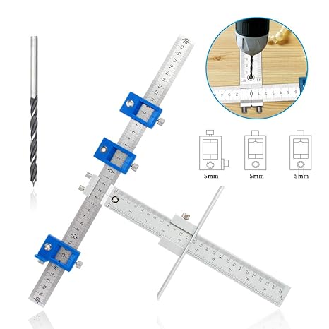 Iseasy Cabinet Hardware Jig Punch Locator With Stainless Steel