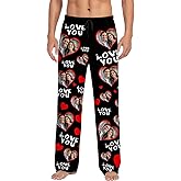 Custom Pajama Pants With Photo Customized Funny Pajamas Pants Personalized Unisex PJ Bottoms
