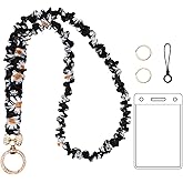 Teacher Lanyards for ID Badges Keys Cute Neck Stretchy Lanyards Retractable Keychain Holder for Women Ladies