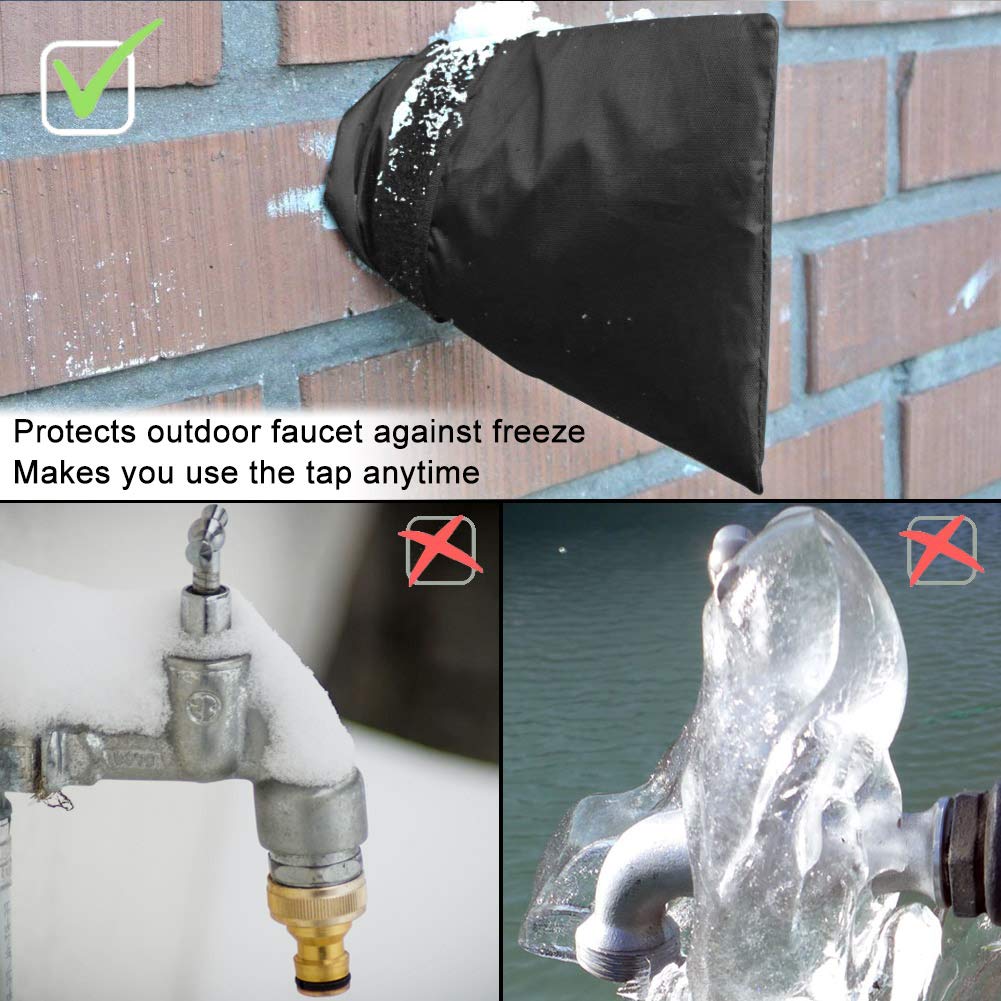 Gardening 2pcs Deyard Outdoor Faucet Cover Socks Faucet Freeze