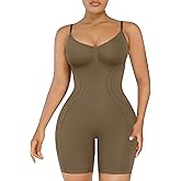 SHAPELLX Shapewear for Women Tummy Control Compression Seamless Body Shaper Slimming Bodysuit Top Thigh Slim Butt Lift