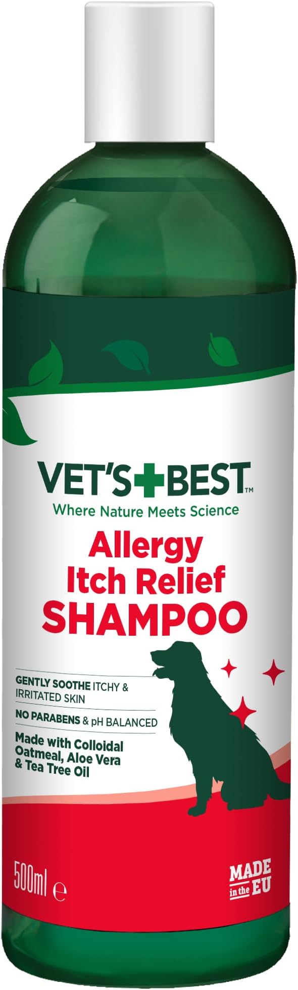 Vet's Best Allergy Itch Relief Dog Shampoo 500ml
