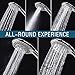 Shower Head, Aodoor Hand-Held Filtered Shower Heads High Pressure Multi-function 4.5