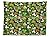 vipsung St. Patricks Day Tablecloth Lucky Shamrocks Pattern Irish Clover Celebration Day Party Prints Dining Room Kitchen Rectangular Table Cover Fern Green Light Orange