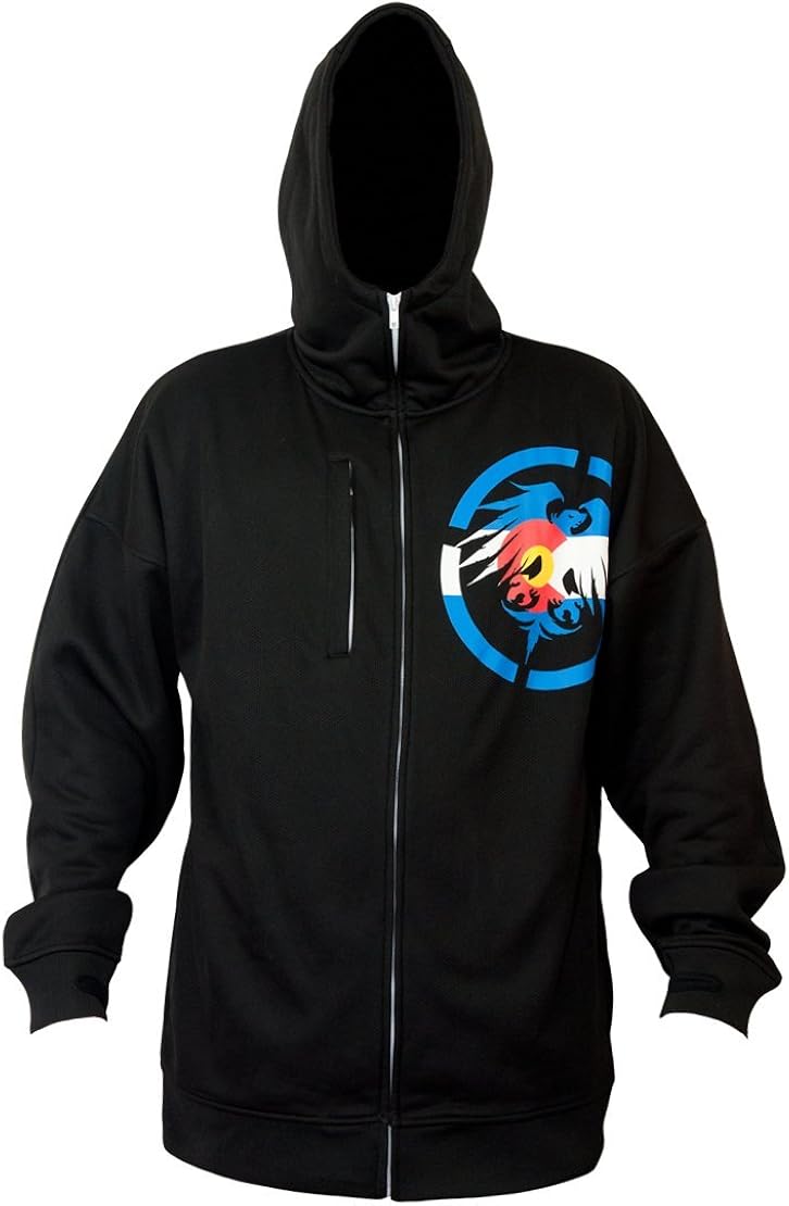 black summer hoodie