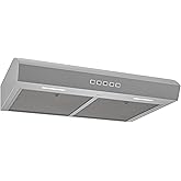 Mantra 36-Inch 350 MAX Blower CFM 1.5 Sones Stainless Steel Range Hood