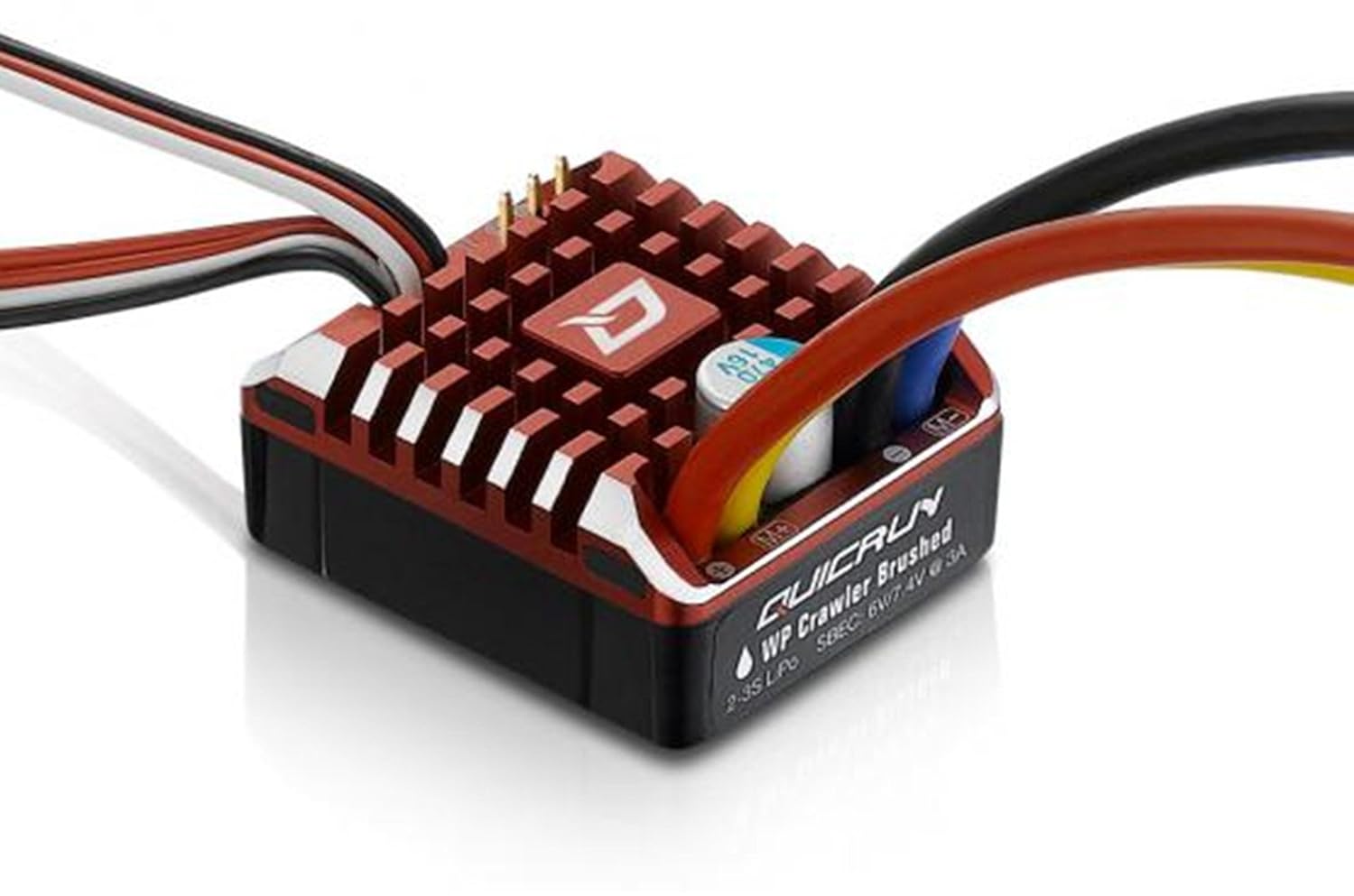Hobbywing QuicRun 1080 Waterproof Brushed WP 80A ESC + Program Card For