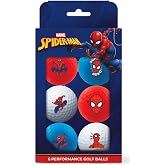 Volvik Marvel Spider-Man Golf Balls (6 Pack)