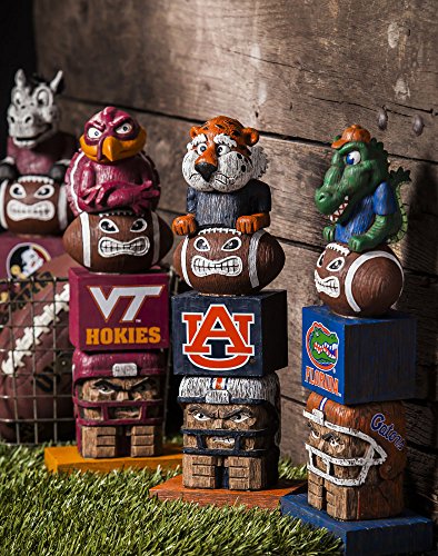 Evergreen NCAA Clemson Tigers Tiki Totem