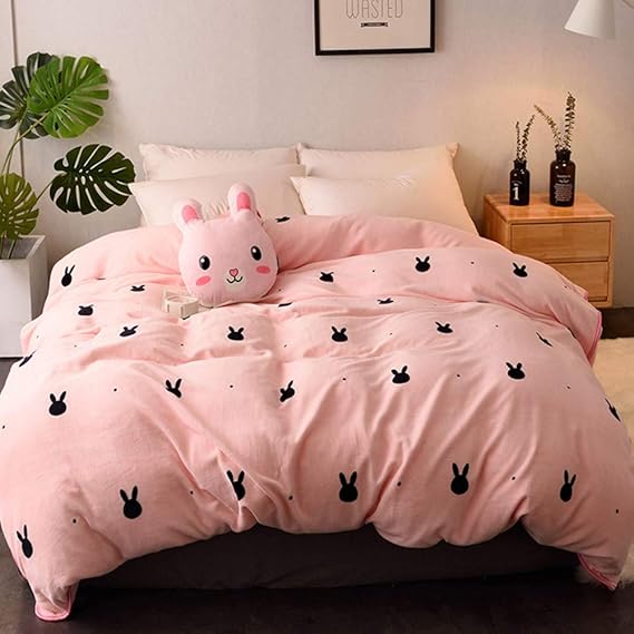 HUIYUE Niños Franela Funda de edredón,Invierno Engrosamiento y