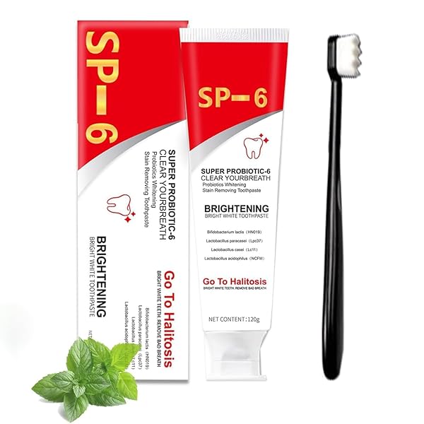 XIGUA SUPER PROBIOTIC-6 TOOTHPASTE, SP-6 ULTRA WHITENING TOOTHPASTE,...