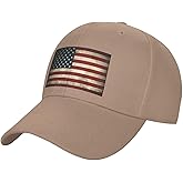 KOSUES Vintage American Flag Adult Baseball Cap Adjustable Trucker Dad Hat Snapback Caps Unisex Sun Hats for Golf Sports